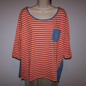 Natural Reflections Blouse Size 1X